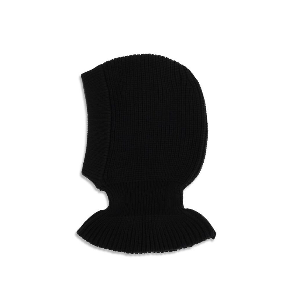 Lemaire Men Ribbed Wool Balaclava